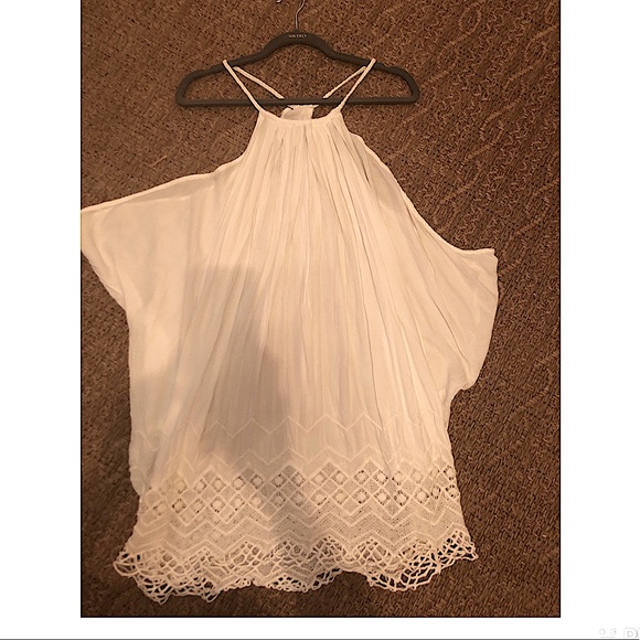 3 for $15 ❤️ NWOT 2 White Swimsuit Cover Ups - Picture 7 of 11